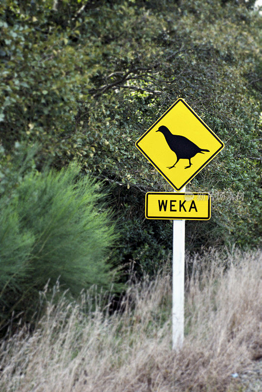 Weka Sign，新西兰